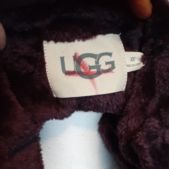 UGG MIRANDA ROBE, SIZE XS, PORT - Picture 11 of 11